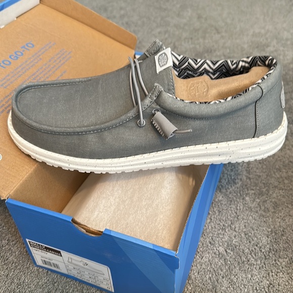 Hey Dude Men's Gray Casual Shoes - Picture 5 of 5